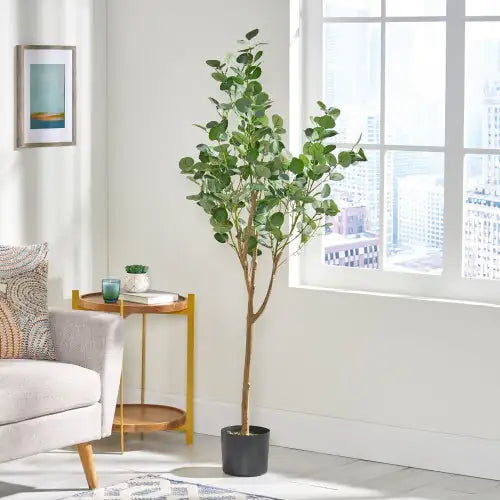 Evergreen Eucalyptus Spray – 150cm Artificial