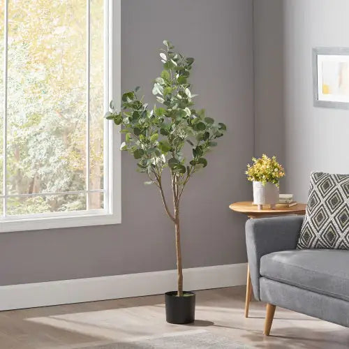 Evergreen Eucalyptus Spray – 150cm Artificial